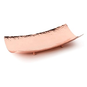 Antique Design Table Decorative Copper Serving <b>Tray</b> Elegant For <b>Snacks</b> Dessert Serving & Decorative Item At Under Your Budget - Product Image 1