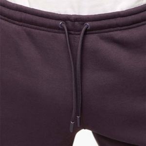 <b>Men's</b> <b>Purple</b> Cotton Tracksuit Set Crew Neck Full Sleeve Solid Color Casual Wear Autumn Style Regular Fit Elastic Waist - Product Image 4