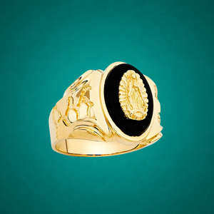 Anillos chapados en oro de alta calidad para hombres y mujeres, joyería de moda de 18k con personalidad simple - Product Image 4