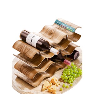 ชั้นวางไวน์ไม้ชีแชมทรงเกลียว งานแฮนด์เมด - ขายส่ง B2B อย่างมีระดับ - Product Image 6