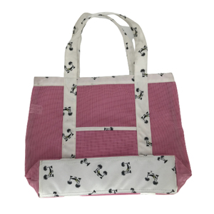 Sac en tissu tissé réutilisable de supermarché d'origine vietnamienne sac à provisions en plastique écologique cadeau promotionnel - Product Image 5