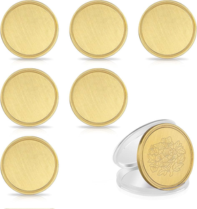 Monedas de desafío de moda personalizadas de fábrica, de latón chapado en oro, doblemente pulidas, con estampado, troquelado, impresión y grabado láser para - Product Image 5