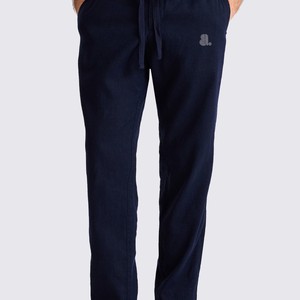 Pantalones Casuales para Hombre, 100% Algodón Canvas, Ecológicos, Ligeros, de Secado Rápido, Transpirables, Lisos, Teñidos, Rectos, de Color Sólido - Product Image 3