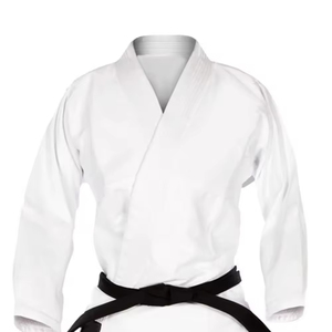 Uniforme de Karate Profesional de Algodón Transpirable, Logotipo Personalizado, Venta al Por Mayor, OEM, Trajes de Artes Marciales para Entrenamiento, Hombres y Mujeres - Product Image 2