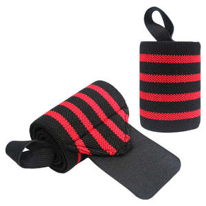 Muñequeras de Nailon Personalizadas 2026, Muñequeras Ajustables de Algodón para Gimnasio, Levantamiento de Pesas, Boxeo, Entrenamiento Físico con Logotipo Personalizado - Product Image 5