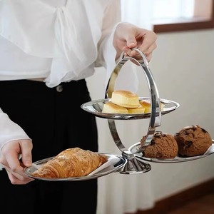 Support rotatif à gâteau en acier de haute qualité, écologique, moderne et personnalisable, avec couteau, pour la pâtisserie - Product Image 6