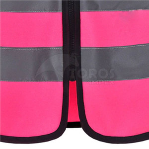 Gilet de sécurité réfléchissant pour homme de qualité supérieure à prix abordable, fourni directement par l'usine, avec logo personnalisable et design imprimé, gilet de travail de sécurité - Product Image 6