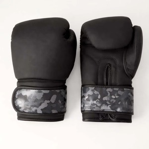 Custom Boxing <b>Gloves</b> OEM Logo Sublimation Print Genuine Leather PU Training Sparring <b>Gloves</b> Wholesale Manufacturer - Product Image 2