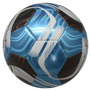 Balón de fútbol de PVC PU oficial más vendido de alta calidad tamaño 5 fútbol de cuero personalizado profesional para partido en Stock - Product Image 5