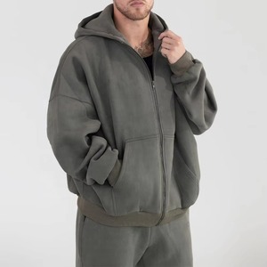 Sudadera con Capucha para Mujer, Estilo Holgado, con Cierre Frontal, Bolsillos Tipo Canguro, Tejido Grueso y Cómodo, en Oferta - Product Image 3