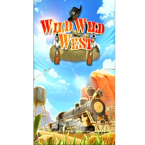 Machine de jeu verticale à monnayeur Wild Wild West, langue anglaise - Product Image 1