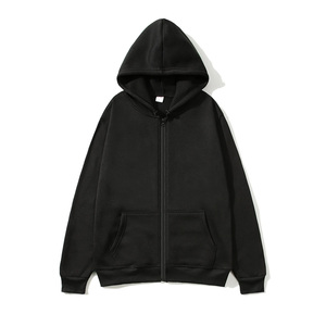 Sudadera con capucha ligera para correr y hacer ejercicio, de secado rápido, tela que absorbe la humedad, flexible, con cremallera. - Product Image 2