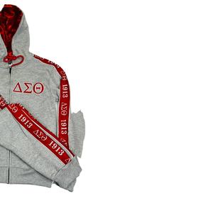 Ensemble survêtement unisexe décontracté en molleton respirant vintage lourd personnalisé à motif de lettres pour l'hiver, vêtements universitaires - Product Image 4