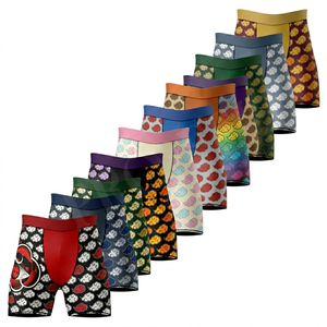 Pantalones Cortos de Compresión Hechos a Medida, Deportivos, para Gimnasio, Correr, Fitness, Transpirables, de Secado Rápido, para Kickboxing - Product Image 1
