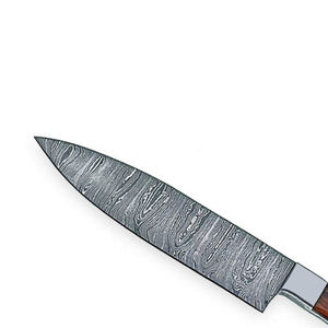 Cuchillos de Chef de Acero de Damasco con Alto Contenido de Carbono, Esenciales para la Cocina, Cuchillos de Chef de Acero de Damasco Afilados como una Navaja, Multiusos - Product Image 3