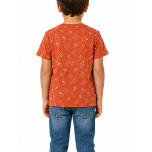 T-shirts pour enfants tendance et de haute qualité, en tissu molletonné 100% coton lavé, coupe décontractée, légers, parfaits pour un usage quotidien décontracté - Product Image 4