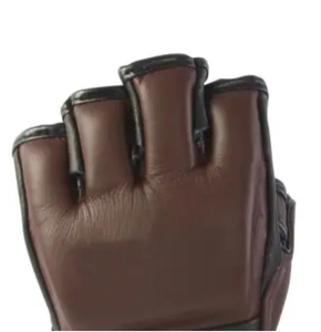 Premium Quality <b>Men</b> MMA Gloves Leather Laced Non-Slip Waterproof Breathable Lightweight Custom Logo Solid Colors Adult Sports - Product Image 4