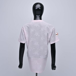 MRI Made Premium Quality Women T-shirt in Polyester <b>Mesh</b> <b>Net</b> material Short Sleeve Crew Neck Breathable Outdoor Casual T-shirts - Product Image 5