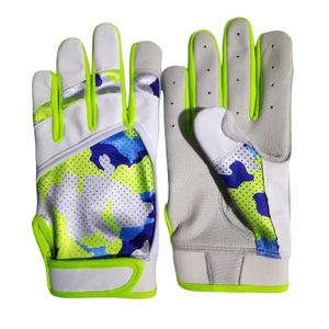 Stylish Design High Quality Baseball Batting Gloves Comfort feel soft stuff hot selling Baseball Batting Gloves with custom logo - Product Image 3