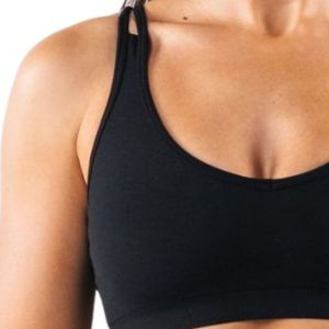 Sujetador deportivo sin costuras con tirantes para mujer, top corto elástico que absorbe la humedad para ejercicio, yoga, gimnasio, entrenamiento y fitness - Product Image 5