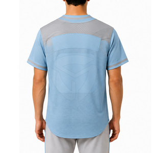Maillot de baseball moderne à manches courtes, léger, avec numéro de joueur, pour le baseball et les équipes - Product Image 4