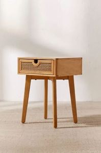 Mesita de noche hecha a mano de madera y ratán para dormitorio, venta al por mayor desde Vietnam, mesita de noche hecha a mano de madera y ratán para dormitorio - Product Image 5