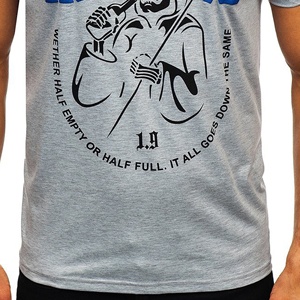 Top Vente Plus La Taille T-shirts Offre Spéciale Hommes De T-shirts Privé Étiquette Tissée Évacuation de L'humidité Active la Performance Athlétique T-shirts - Product Image 6