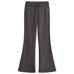 Pantalones Deportivos Acampanados para Mujer, Cintura Alta, Estilo Denim Ajustado, Ropa Casual de Calle, para Uso Diario en Invierno, Pantalones a la Moda - Product Image 6