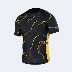 Personaliza Tu Propio Logotipo, Camiseta de Compresión Sublimada de Manga Larga para MMA, BJJ, Rashguard para Hombre - Product Image 4