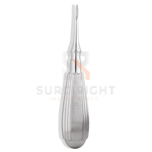 Elevador dental quirúrgico recto mediano de acero inoxidable, instrumento con certificación CE Clase I, modelo SI-OIS-0001 MOL Surgical - Product Image 2