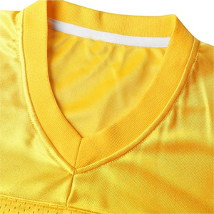 Camiseta de Fútbol Blanca Unisex, Cuello en V, Manga Corta, Malla Transpirable, 100% Poliéster, Corte Regular, para Adultos, Ropa Deportiva para Toda Temporada - Product Image 5