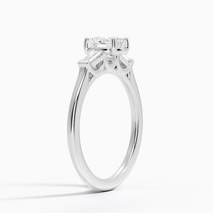 BOJ <b>Ring</b> 088 Oval Cut 925 <b>Silver</b> Halo Prong Stone <b>Solitaire</b> Diamond <b>Ring</b> 2ct D Color VVS1 Moissanite GRA Certified Low Price - Product Image 2