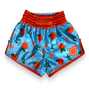 Shorts de kickboxing noirs unis pour l'entraînement BJJ, MMA, Muay Thai, Boxe, Arts Martiaux - Product Image 2