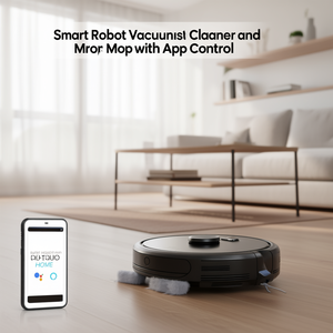 Smart Robot Vacuum Cleaner and <b>Mop</b> with App Control - Product Image 3