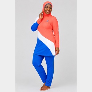 Nouvelle conception, ensemble de bikini islamique pour femmes de haute qualité, imprimé sur le devant, ensemble 2 pièces, séchage rapide, respirant, antibactérien, taille OEM - Product Image 6