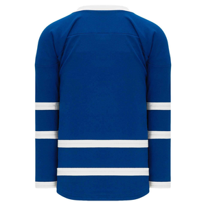 Custom Made Breathable Lightweight Sleeveless V-neck Unisex Adult Ice Hockey Jersey Polyester Sublimated Team Wear Uniform - Product Image 1