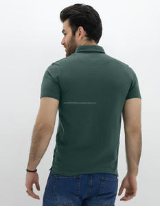 Camiseta Polo para Hombre con Diseño Moderno y Combinación de Colores, Camiseta Personalizada a Rayas de Manga Corta, Ropa Masculina - Product Image 5