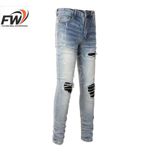 Approvisionnement direct d'usine, pantalon en denim pour homme respirant et confortable, 100% coton, nouvelle arrivée, pantalon décontracté pour homme, prix bas - Product Image 2