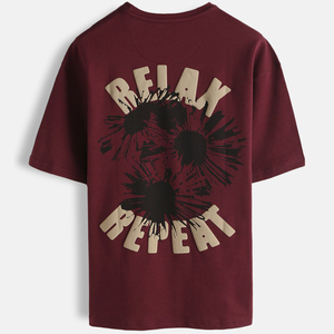 Camiseta Personalizada para Hombre con Gráfico de Águila y Serpiente, Cuello Redondo, Impresión por Sublimación, Color Verde Oliva, Estilo Urbano, 100% Algodón, Talla Grande, Lavado Vintage - Product Image 4