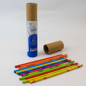 plantable <b>seed</b> pencil set | plantable pencils 12pc | recycled <b>paper</b> pencil set | eco friendly pencil set | plantable stationery - Product Image 3