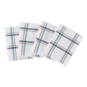 Woven Striped Square <b>Kitchen</b> Cloth Cotton Blend Quick Dry Durable Absorbent - Product Image 3