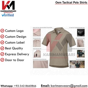 Camiseta Polo Táctica Multiusos de Secado Rápido, Transpirable, Ligera y Ajustable para Entrenamiento de Paintball - Product Image 2