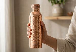 Botella de Agua de Cobre Ecológica de Alta Rentabilidad para Compradores al por Mayor, Lista para Marca Privada, Producto de Venta Rápida para Venta al por Mayor Global - Product Image 6