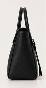 Premium Genuine Leather Structured Tote Handbag <b>for</b> <b>Women</b> Elegant Top Handle <b>Work</b> <b>Bag</b> Stylish Office Purse Solid Polyester Beach - Product Image 5