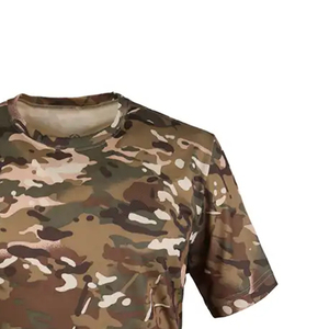 เสื้อยืดพิมพ์ลายแบบซับลิเมชั่นขายดี รุ่นฮิต สำหรับล่าสัตว์ เดินป่า แขนสั้น ทรงเข้ารูป ผ้าฝ้าย สำหรับผู้ชาย - Product Image 5