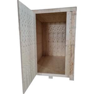 Vietnam Factory Wholesale Wooden Storage <b>Crates</b> with Door Super Sturdy Durable Recyclable Wooden Storage Vault Folding Container - Product Image 3