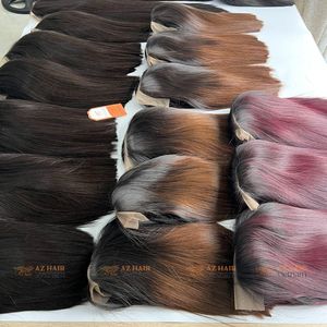 Europa estándar 100% pelucas de cabello humano vietnamita Real sin pegamento Color negro Natural peluca recta de hueso de longitud completa precio al por mayor - Product Image 6