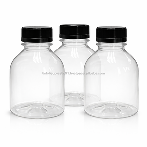 Bouteilles en plastique PET transparentes de qualité supérieure de 400 ml, de qualité alimentaire, avec bouchon à vis anti-fuite pour l'emballage commercial de boissons - Product Image 5