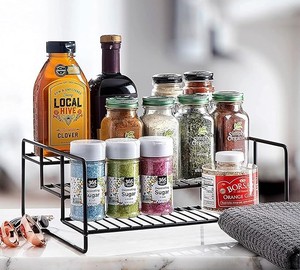 Organizador de Especias de Cocina de 3 Niveles, Estante de Almacenamiento Multinivel para Especias, Frascos y Condimentos - Product Image 4