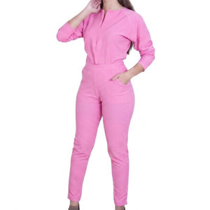 Purple Color Custom Polyester Cotton Short Sleeve Women Surgical <b>Scrub</b> Sets Hospital Doctors Suits Nurse Uniform <b>Clothes</b> - Product Image 3
